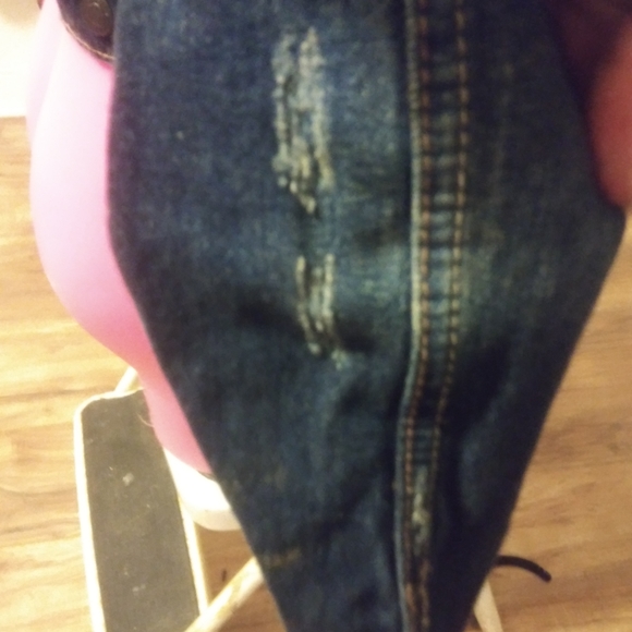 Rue 21 Factory Distressed Blue Jean Jacket - Picture 8 of 12
